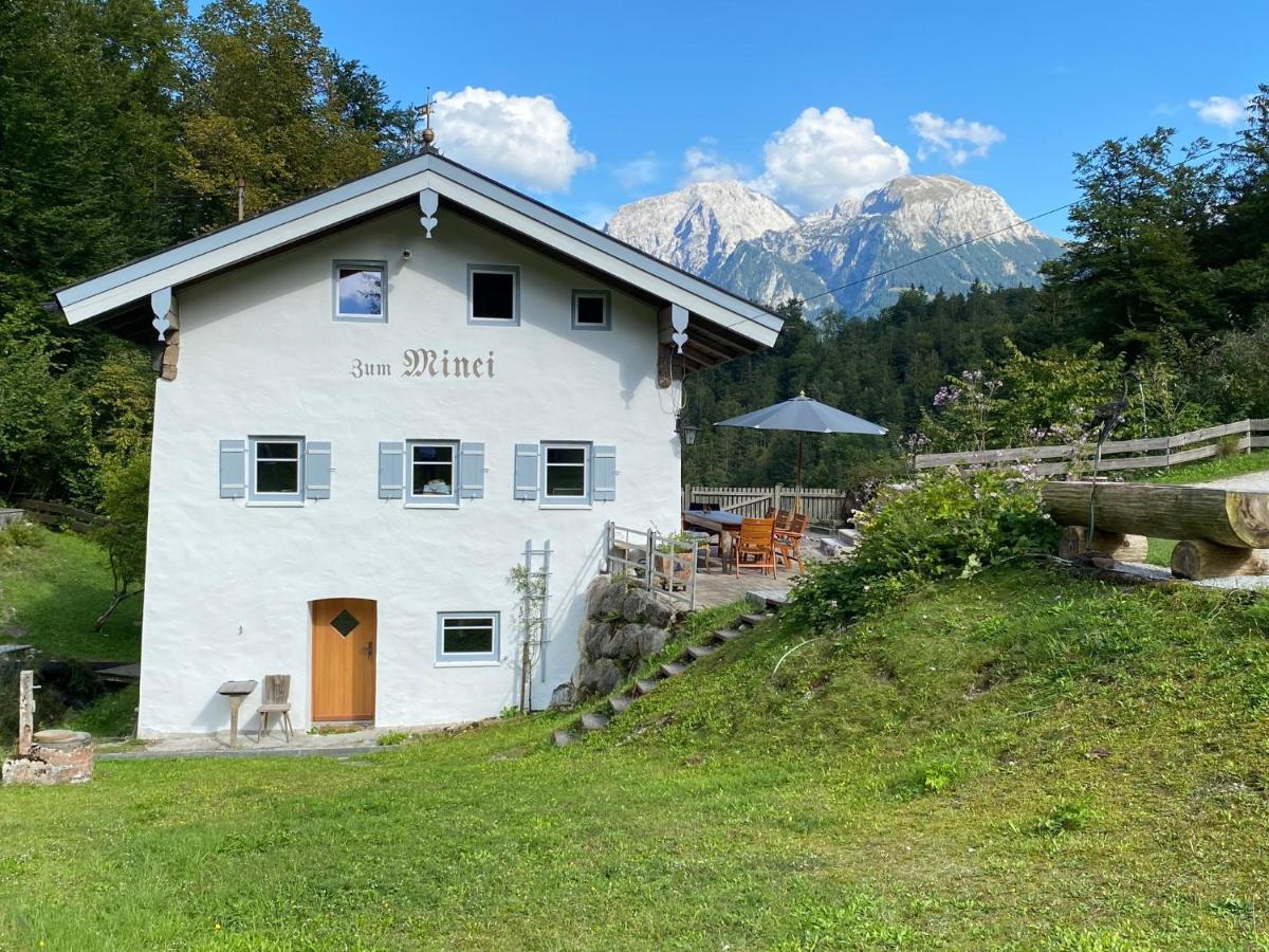 Villa Alte Muehle Mit Wunderbarem Bergblick Ramsau bei Berchtesgaden Exterior foto