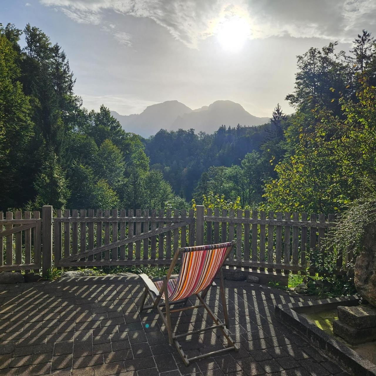 Villa Alte Muehle Mit Wunderbarem Bergblick Ramsau bei Berchtesgaden Exterior foto