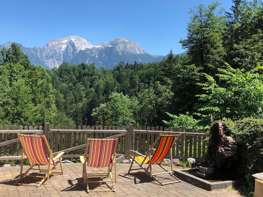 Villa Alte Muehle Mit Wunderbarem Bergblick Ramsau bei Berchtesgaden Exterior foto